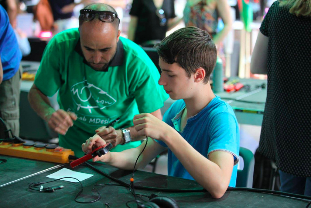 En septembre c’etait aussi la rentrée au FabLab MDesign !
